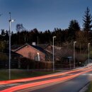 LeuchTek JRA2-30W-CW LED Streetlight 30W kaltweiß,...