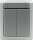 EGB Panasonic Pacific FR Jalousieschalter grau IP54 90591018-DE