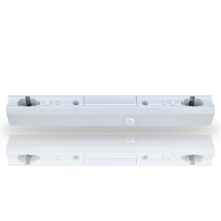 S14S300 Fassung Linienlampe für Osram Linestra Ralina 35W S14s zwei Sockel weiß 300mm