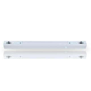 S14S500 Fassung Linienlampe für Osram Linestra Ralina 60W S14s zwei Sockel 500mm mit Schalter  weiß