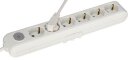 6-fach Panasonic VDE Steckdosenleiste 1,5m weiß mit...
