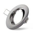 DL75GM Einbaustrahler gunmetal schwenkbar  DA 75mm