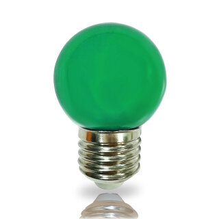 P27GR36 LED Leuchtmittel Tropfenform E27 2W grün