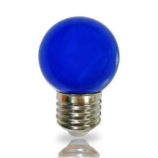 LED Leuchtmittel Tropfenform E27 2W blau