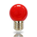 LED Leuchtmittel Tropfenform E27 2W rot
