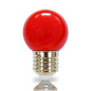 P27RO36 LED Leuchtmittel Tropfenform E27 2W rot