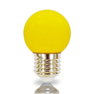 P27GE36 LED Leuchtmittel Tropfenform E27 2W gelb