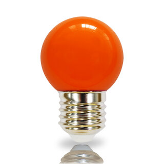 P27OR36 LED Leuchtmittel Tropfenform E27 2W orange
