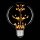 RCG101 LED Rustika Carbon Globe G125  E27 2W 2100k  Vintage Retro