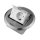 ALU1R1S Bodeneinbaudose Edelstahl 1x Schuko-Steckdose/erhöhter Berührungsschutz 1x Datendose RJ45 IP20