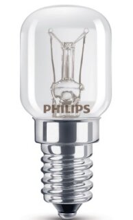 Philips T25 E14 15W 110lm klar Kühlschranklampe