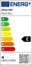 FA274CL LED Filament Leuchtmittel 4W = 40W 470lm E27 klar warmweiß 2700K