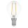 P22F02C LED Filament Tropfen 2W = 25W E14 klar 220lm extra warmweiß 2200K
