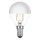 LED Filament Tropfen 2,2W = 25W E14 Kopfspiegel silber extra warmweiß 2200K