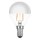P22F02S LED Filament Tropfen 2W = 25W 180lm E14 Kopfspiegel silber extra warmweiß 2200K