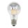 LED Filament Leuchtmittel 8W E27 806lm Kopfspiegel silber warmweiß 2700K