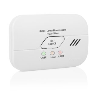 SMARTWARES Kohlenmonoxid Melder 10 Jahre Figaro Sensor + 3 Jahre Batterie BSI RM386