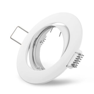 DL68WH Einbaustrahler weiß schwenkbar DA 68mm