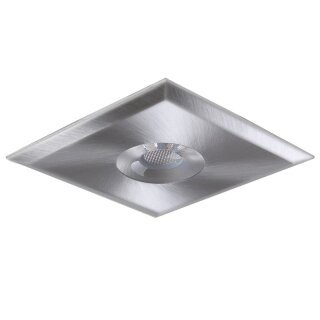 DLAC03 LED Möbeleinbauleuchte 6W 35° Warmweiß 2700K 450lm 82mm eckig 230V