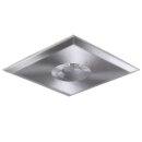 DLAC03 LED Möbeleinbauleuchte 6W 35° Warmweiß 2700K 450lm 82mm eckig 230V