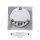 DLAC03 LED Möbeleinbauleuchte 6W 35° Warmweiß 2700K 450lm 82mm eckig 230V