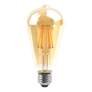 S22f4CG LED Filament Edison ST64 4W E27 gold gelüstert 360lm extra warmweiß 2200K
