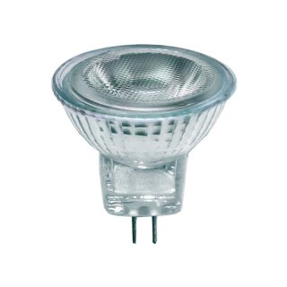 270403 LED Glas MR11 GU4 2W = 20W warmweiß 3000K 150lm