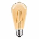 S22F2CG LED Filament Edison ST64 2W (= 15W)  E27 gold...