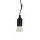 10x electroplast Baufassung Lampenfassung Renovierfassung Fassung E27 max.60W schwarz