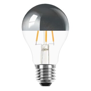 FA274CH LED Filament Leuchtmittel 4W = 40W E27 440lm Kopfspiegel silber warmweiß 2700K