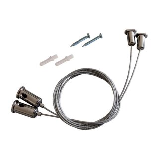SUS01 Abhängeseil Set für LED Feuchtraum-Wanneleuchte Linear