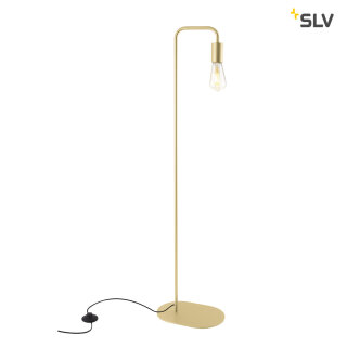 SLV 1002150 FITU FL Indoor Stehleuchte E27 soft gold max. 24W -Restbestände-