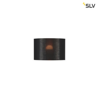 SLV 155592 FENDA Leuchtenschirm rund schwarz/kupfer Ø/H 30/20 cm