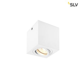 SLV 1002015 TRILEDO SINGLE Indoor Deckenaufbauleuchte QPAR51 weiß max 10W