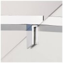 SLV 1000777 DORISA Spiegelleuchte LED 4000K kurz chrom IP44