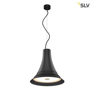 SLV 1000436 BATO 35 PD LED Indoor Pendelleuchte schwarz LED 2700K