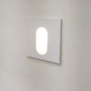 WLUP01 Wandleuchte Einbaustrahler eckig weiß 3W IP54