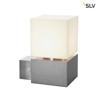 SLV 1000336 SQUARE WALL E27 Outdoor Wandleuchte Edelstahl 304 max. 20W IP44