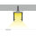 EGB Aluminium-Anbauprofil-Set 12x12x2000 für Stripes max. B8mm, Slide/Click-Abdeckung opal