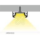 EGB Aluminium-Anbauprofil-Set 20x8x2000 für Stripes max. B10mm, Click-Abdeckung opal