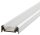 EGB Aluminium-Anbauprofil-Set 20x8x2000 für Stripes max. B10mm, Click-Abdeckung opal