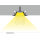 EGB Aluminium-Einbauprofil-Set 24x7x2000 für Stripes max. B10mm, Clip-Abdeckung opal