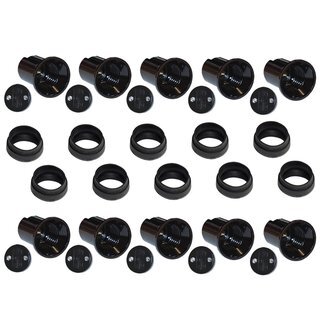 10 x Illu Fassung E27 + Dichtung hoch für Illu Lichterkette Flachbandkabel H05RNH2-F