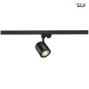 SLV 152430 ENOLA_C Spot für Hochvolt-Stromschiene 3Phasen LED 3000K rund schwarz 55° 11,2 W inkl. 3Phasen-Adapter
