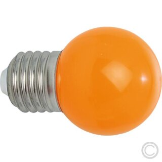 EGB 540220 LED-Deko-Tropfenlampe E27 IP54  1W 10-15lm orange AUSLAUF