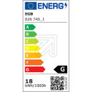 EGB 626745 LED-Sensor-Kunststoffleuchte IP44 18W 1260lm...