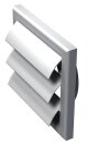 SIKU Verschlussklappe 100 mm weiß AV 100 VJ weiß