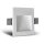 GE170WB LED Gipswandeinbauleuchte Eckig 170x142mm LED 1W 3000K