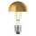 A27F04G LED Filament Leuchtmittel 4W = 40W E27 360lm Kopfspiegel Gold warmweiß 2700K