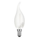 LED Leuchtmittel Filament Windstoß Kerze 4W = 39W E14 matt warmweiß 2700K 450lm